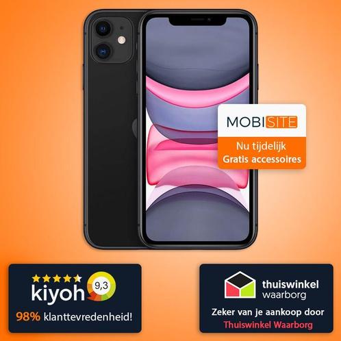 iPhone 11 Zwart 64GB  128GB  256GB  2 jaar garantie