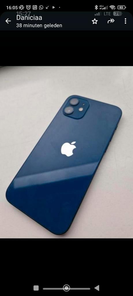 iPhone 12 blauw