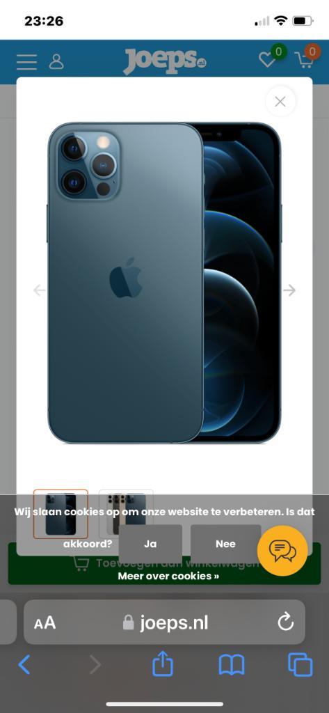 iPhone 12 pro blue