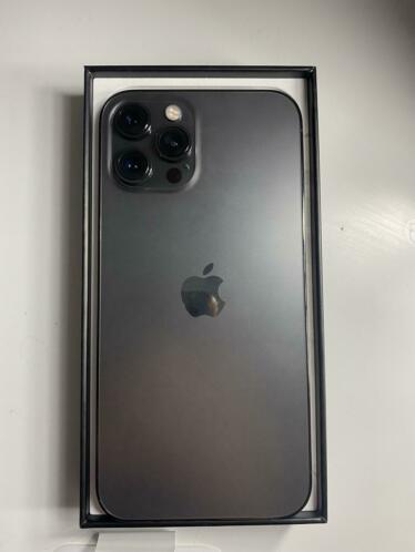 Iphone 12 pro max 128gb matzwart gloednieuw en niet gebruik