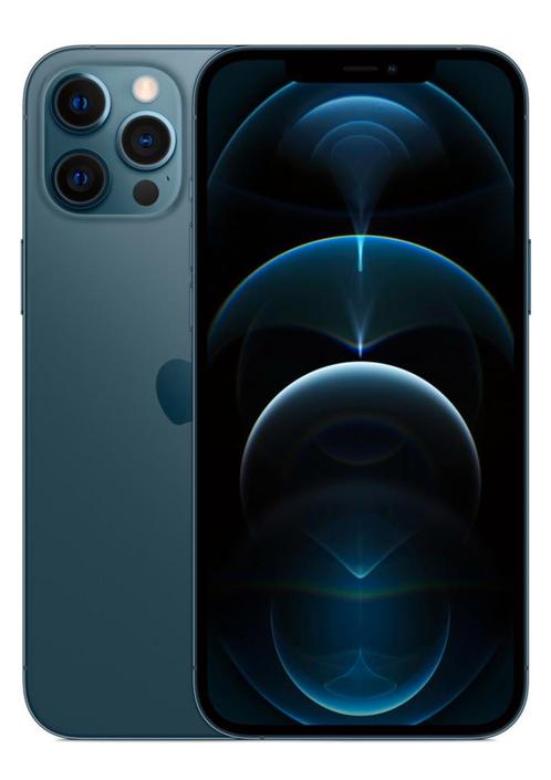 iPhone 12 Pro Max, 256gb, Pacific Blue, krasvrij