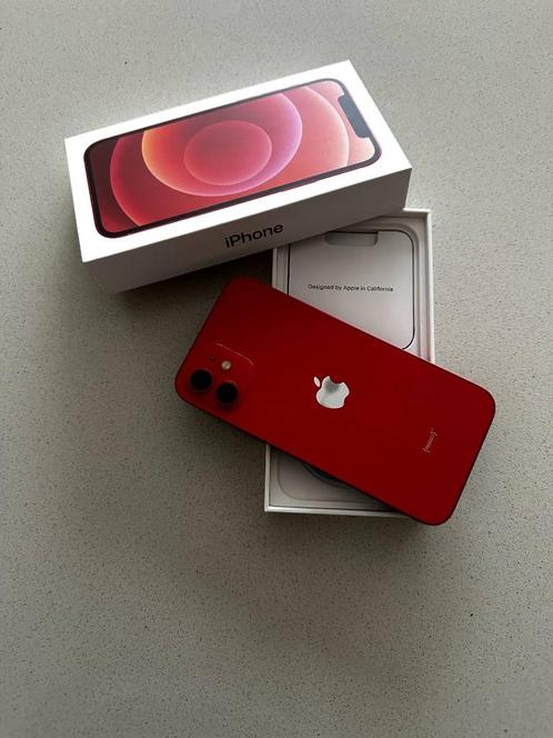iPhone 12 (Rood, 64 GB) - Zo Goed Als Nieuw  Gratis Hoes
