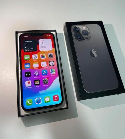 Iphone 13 Pro met 128GB  Space Grey  Met Doos  Origineel