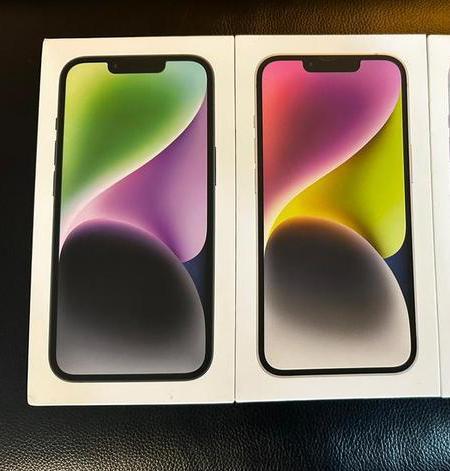 iPhone 14 128gb 2kleuren Nieuw Geseald in DoosJaar Garantie