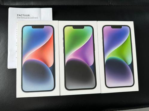 iPhone 14 128gb 3kleuren Nieuw Geseald  Bon amp2Jaar Garantie