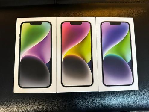 iPhone 14 128gb 3kleuren Nieuw Geseald in DoosJaar Garantie