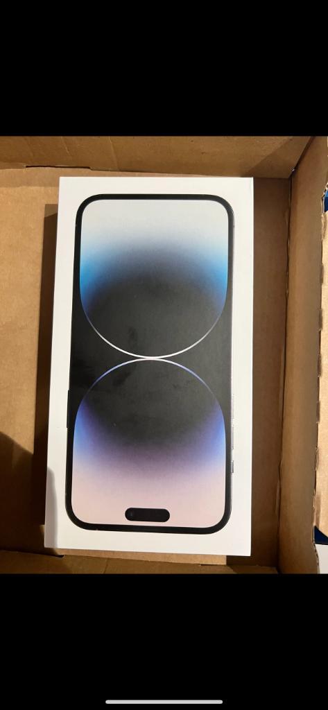iPhone 14 Pro Max (Black) nieuw in doos