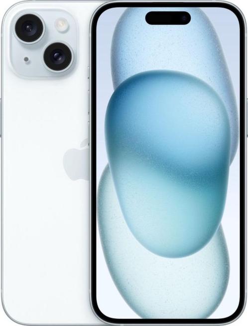 Iphone 15 blauw zo goed als(nieuw)