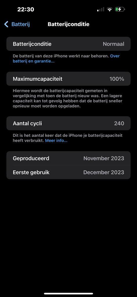 iPhone 15 pro Max blue titanium 256 GB In Nieuwstaat