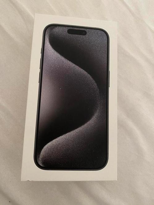 Iphone 15pro black titanium 128gb