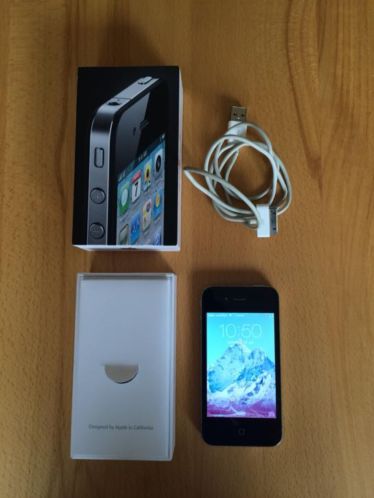 Iphone 4 16gb zwart krasvrij