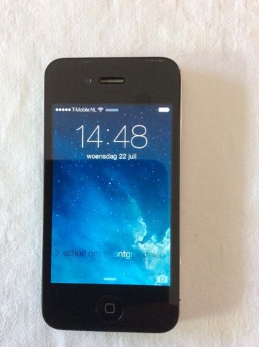 iPhone 4 16GB zwart met geluidsprobleem