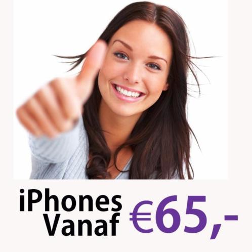 iPhone 4 - 4S - 5 - 5C - 5S - 6 8GB 16GB 32GB met garantie.