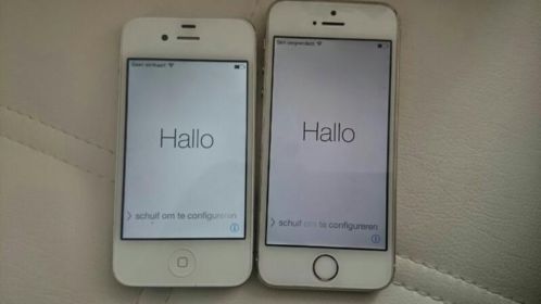 Iphone 4 en iPhone 5 met icloud lock