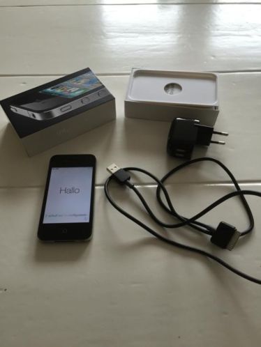 iPhone 4 zwart 16gb