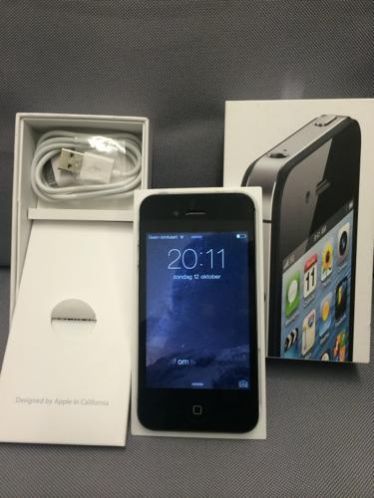 iPhone 4s 16gb zwart nieuw beeldscherm en achterkant