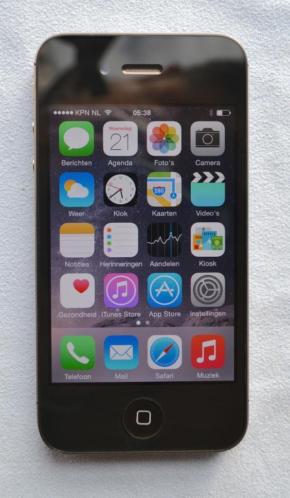 iPhone 4S 16gb zwart, nieuwstaat, garantie, bon