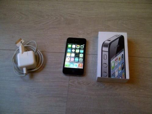 iPhone 4s zwart 16 gb, erg mooi 