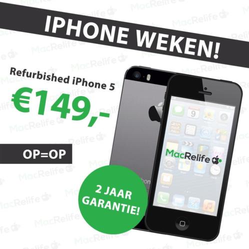 iPhone 5 16GB met 2 jaar garantie