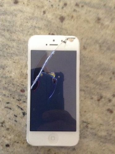 iPhone 5 16gb met kapot scherm