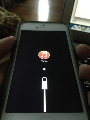 Iphone 5 64gb met itunes logo