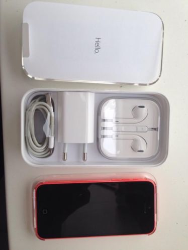 Iphone 5C pink 8gb met garantie