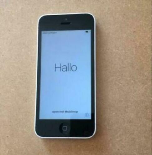 iPhone 5c Wit 8GB (alleen telefoon tekoop)