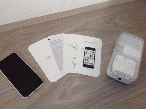 Iphone 5c wit evt ook met hoesje