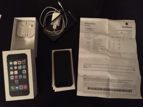  Iphone 5S 16GB. 8 maanden Garantie KRASVRIJ 