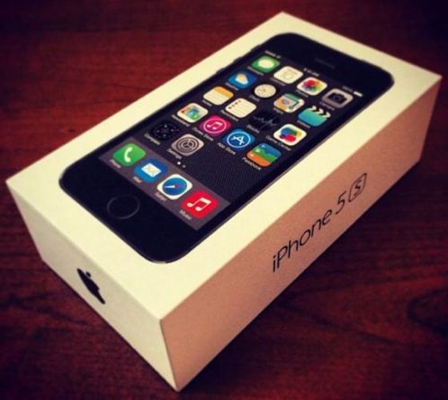iPhone 5S 16GB Space Gray  bon en doos