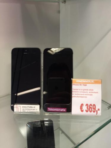 iPhone 5S 16gb zwart - Super staat - Simlockvrij  Garantie