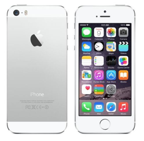 Iphone 5S 32gb witzilver nieuw