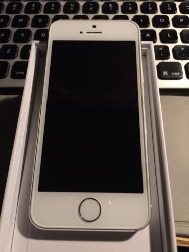 iPhone 5s 32gb zilverwit