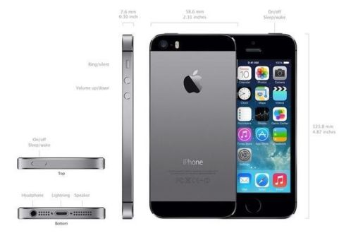 IPhone 5s 64 gb GEVRAAGD
