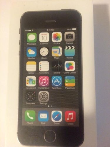 Iphone 5s space grey te koop aangeboden