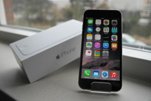 IPHONE 6 128GB SPACE GREY NIEUWSTAAT  GARANTIE weg