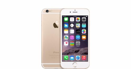 Iphone 6 64Gb Gold  Wit ( met Bon in Doos.)