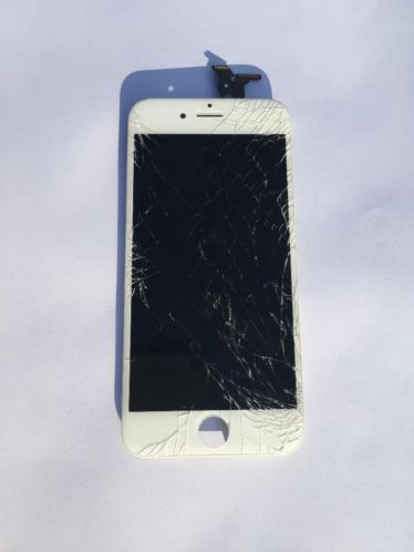 iphone 6 front te koop glas is kapot maar display werkt goed