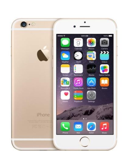 Iphone 6 Gold 64 gb nieuw