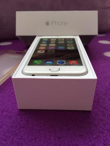 Iphone 6 silver 16gb bijna nieuwfactuurgarantie koopruil
