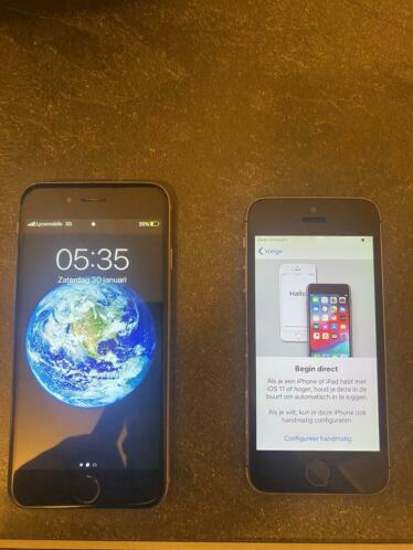 iPhone 6s en 5s en huawei en Lg