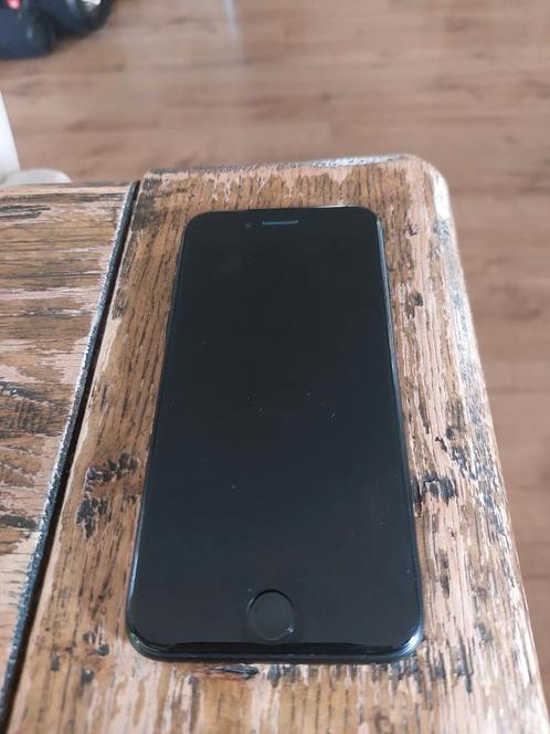 Iphone 7 32GB krasvrij zwart met nieuwe batterij