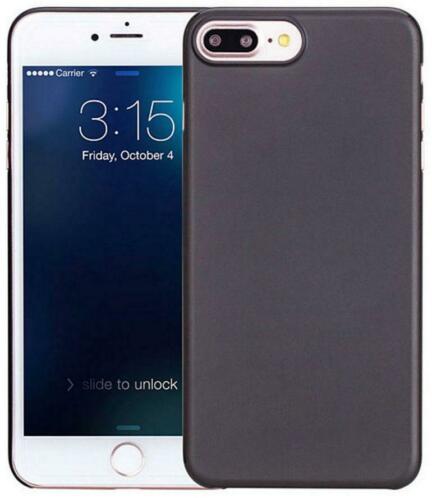 iPhone 7  iPhone 8 Plus Ultra Dun Hoesje Case Cover Zwart 0