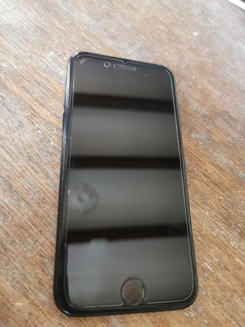 Iphone 7 zwart met screenprotector 32GB