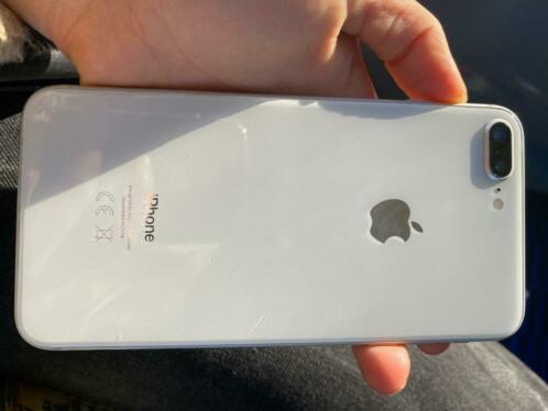 Iphone 8 plus 64gb white met nieuwe batterij