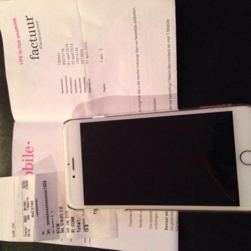Iphone plus 64gb wit goud