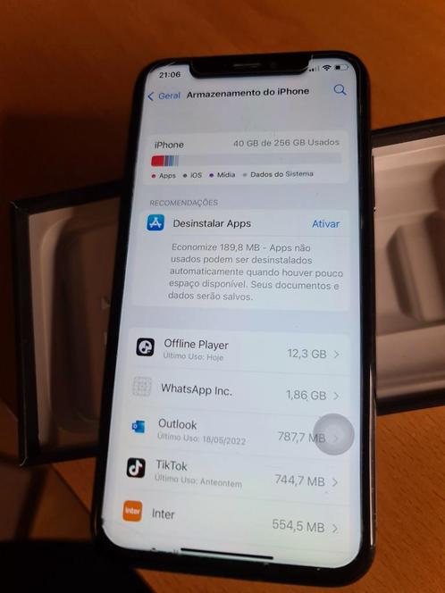 Iphone X 256 gb nette statr