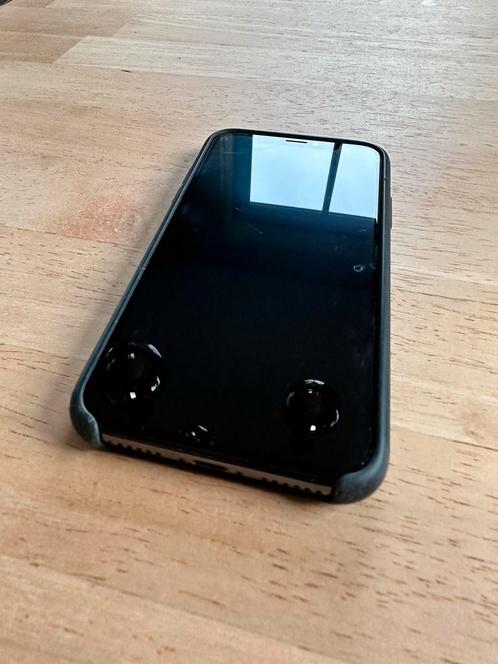Iphone X 256gb batterijconditie 100, Zwart plus hoesje