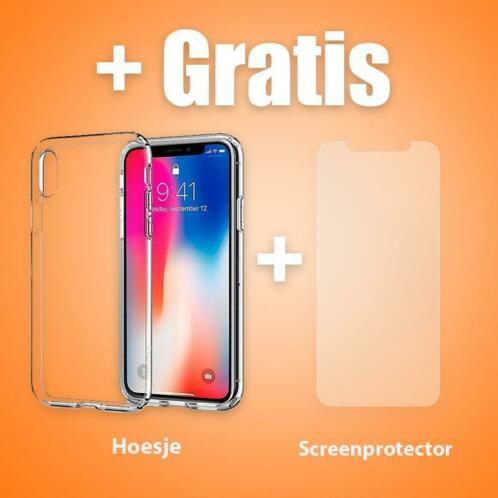 iPhone X 64GB Zilver  Wit