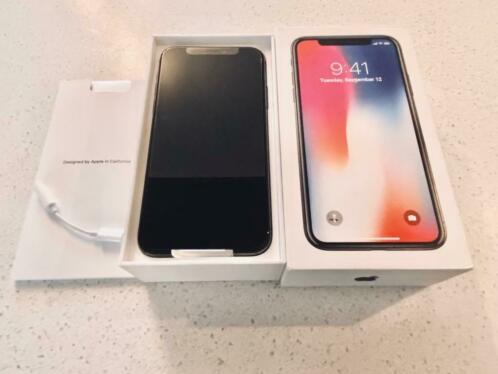 Iphone X Iphone 10 256 GB met nieuwe schermen in doosje